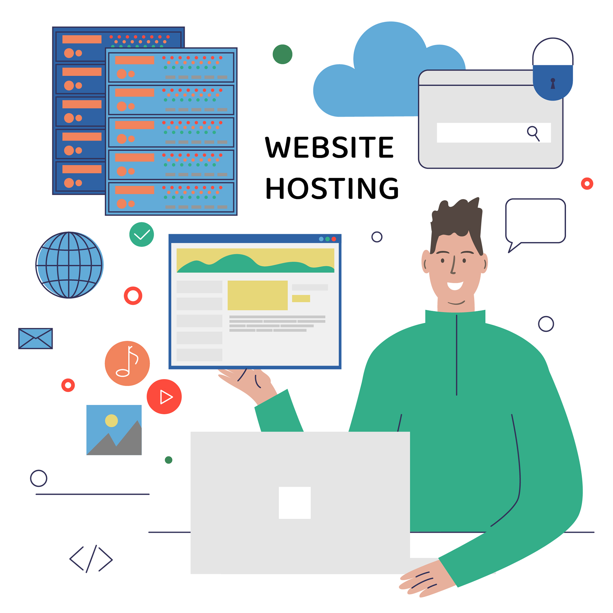 web hosting and domain plans
