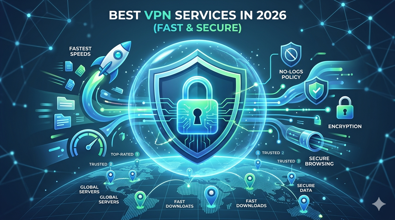 Best VPN Services in 2026 (Fast & Secure)