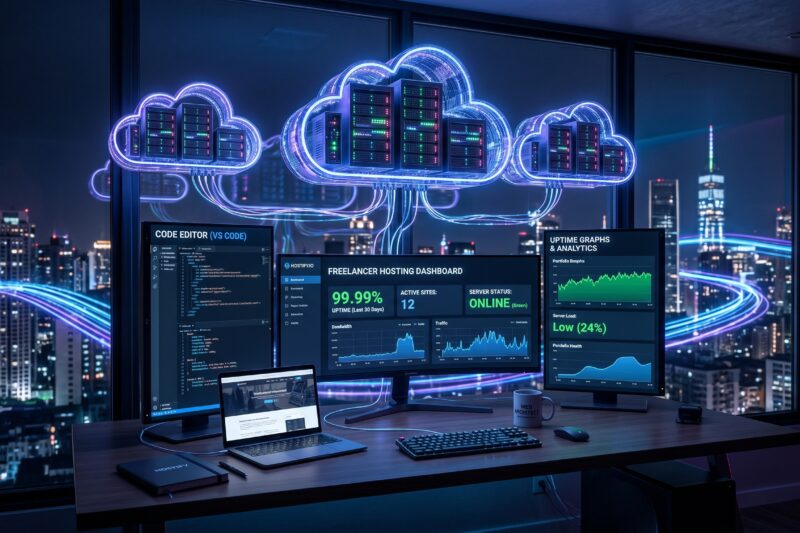 Reliable Web Hosting for Freelancers & Portfolios
